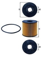 Mahle ÖLfilter OX 210D Passend FüR Nissan Opel Renault