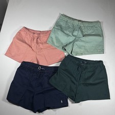 Vintage 90s Polo Ralph Lauren Mens Medium Drawstring Waist Shorts USA  Lot Of 4