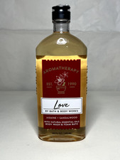 Bath  Body Works AROMATHERAPY LOVE JASMINE SANDALWOOD body wash 10 oz Sealed