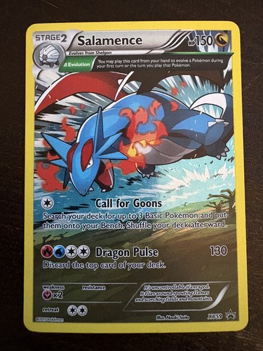 Salamence XY59 Holo Black Star Promo Pokemon Card 2015 Full Art LP