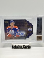 2015-16 UD Full Force Valuable Assets Connor McDavid Rookie BGS 9 AUTO 10 SP RC