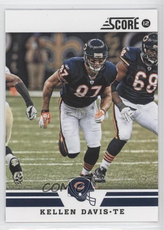 2012 Score Kellen Davis #67 2u3