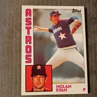 Topps 1984 Nolan Ryan #470 Houston Astros Baseball Card Vintage MLB