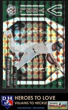 2021 Panini Mosaic V Tool Mosaic Rickey Henderson #VT3 Oakland Athletics
