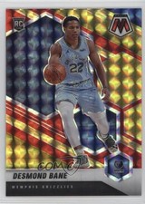 2020 Mosaic Rookie Choice Fusion Red & Yellow Prizm 37/88 Desmond Bane #211 0w33