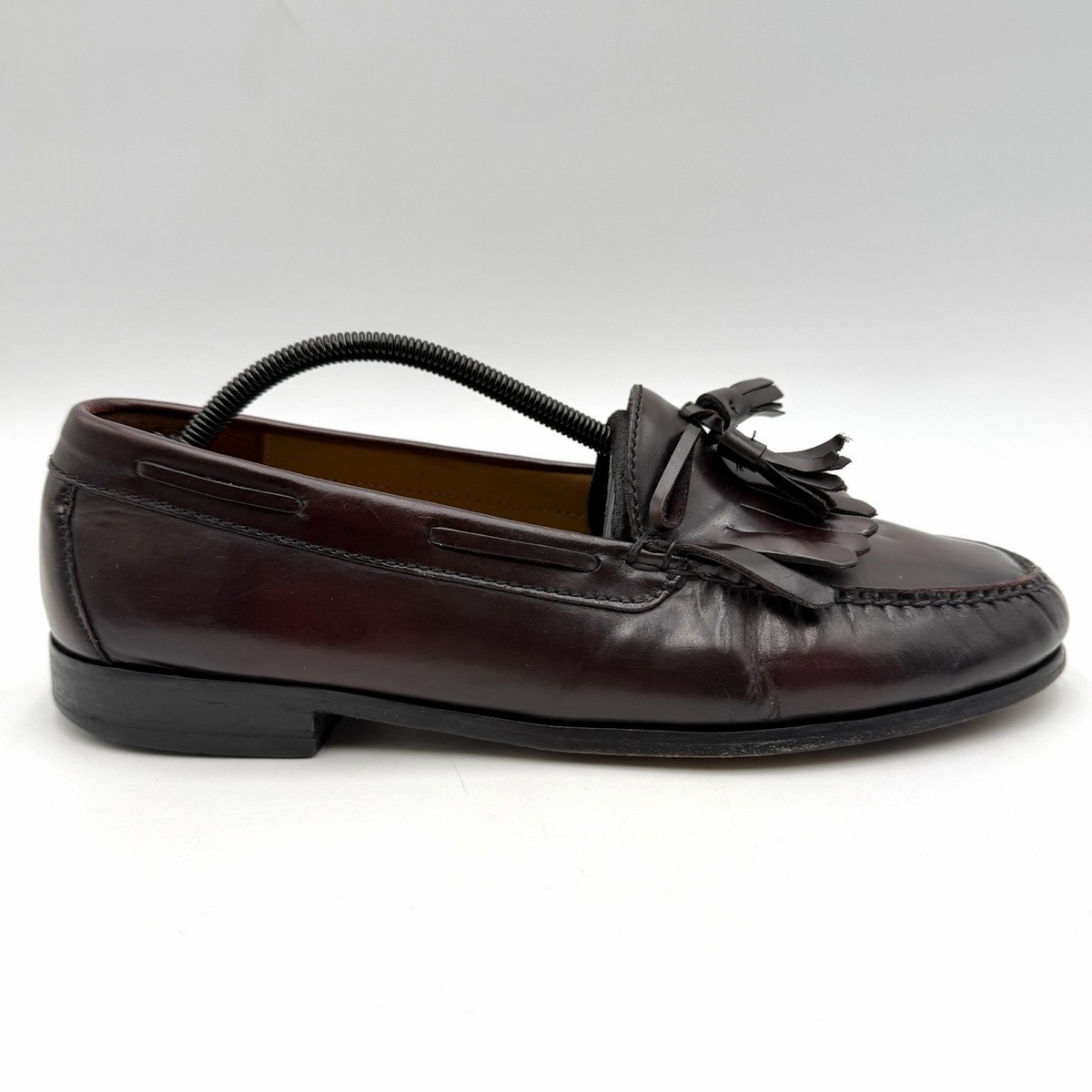 Cole Haan Pinch Shawl BowIITassel Kilt Loafers Shoes Men\'s Size 9 BurgundyC02692 cole haan pinch tassel products for sale | eBay main image 4