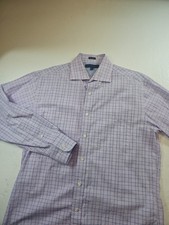 Tommy Hilfiger Mens 15 1/2 32-33 Dress Shirt Long Sleeve Button Up