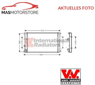 KÜHLER WASSERKÜHLER MOTORKÜHLER VAN WEZEL 43002276 P FÜR RENAULT MASTER II