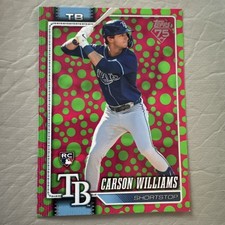 2026 Topps Series 1 Carson Williams Holiday Foil #40