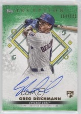 2022 Inception Base Rookie and Emerging Stars Green /125 Greg Deichmann Auto v1x