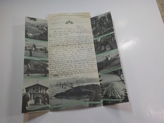 WW2 Letter 1943 Fort Ord California Illustrations 533rd Boat And Shore Regiment