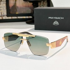 Maybach PRESIDENT Sunglasses 62  11-145 Rimless Shield Frame Luxury Unisex UV400