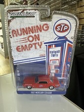 1967 MERCURY COUGAR STP SERIES 9 RUNNING ON EMPTY  1/64 DIECAST BY GREENLIGHT