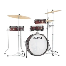 Tama Club-JAM Pancake 4pc Drum Set Burgundy Walnut Wrap