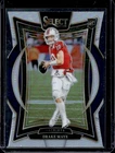 2024 Panini Select Drake Maye Concourse Silver Prizm Die-Cut RC #27 Patriots