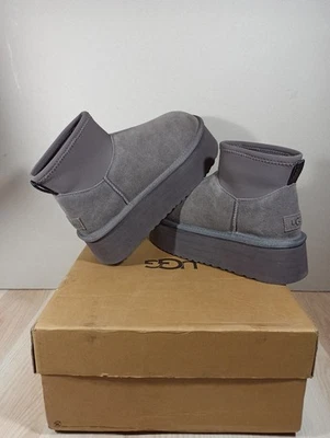 UGG Classic Mini Dipper GRIS Tamaño EU 39 - Imagen 1 de 4