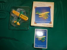 2005 Hallmark Keepsake Sky's the Limit 1931 Laird Super Solution Ornament NIB