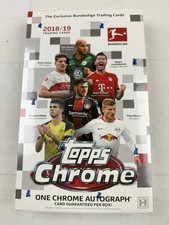 2018-19 TOPPS CHROME BUNDESLIGA SEALED SOCCER HOBBY BOX ⚽