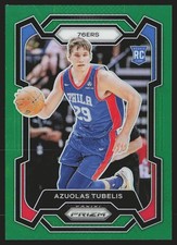 2023-24 Panini Prizm #283 Azuolas Tubelis Prizms Green RC