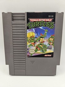 Teenage Mutant Ninja Turtles (Nintendo, 1985) gioco TMNT autentico NES