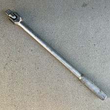 S-K Tools 3/4" Drive 18" Flex Head Breaker Bar Knurled Handle USA 47155