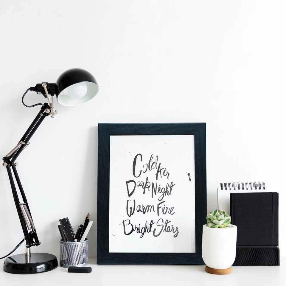 A1 A2 A3 A4 Photo Frames Picture Frames Black Colour 40x30cm 70x50 80x60 90x60cm - Image 2 of 4