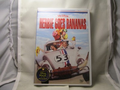 Walt Disney Presents Herbie Goes Bananas, Cloris Leachman, DVD, 2011, Used.