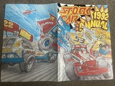 Brisca F1 Stock Car Annual 1992 Excellent 53 John Lund stockcars 