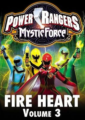 Power Rangers Mystic Force: Fire Heart (Vol. 3) (DVD, 2006) Free