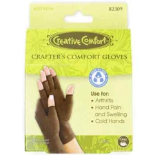 Dritz Crafter's Creative Comfort Gloves