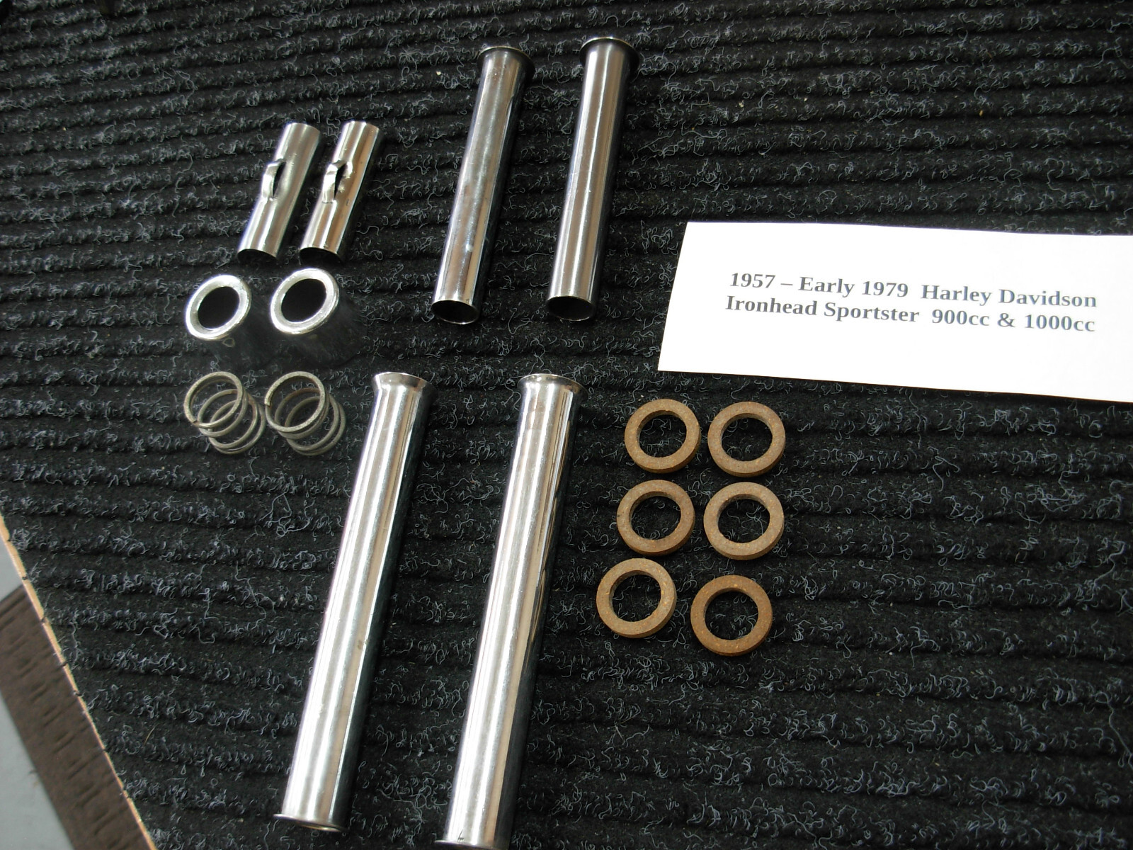 Harley Davidson Ironhead Pushrod Tubes (Pair) eBay