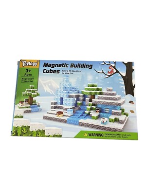 Magnetische Bausteine - Build Mine Magnete Welt World Set, Magnet World Frozen E
