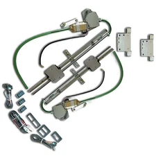 38-53 Buick Power Window Kit bosch motors 12 volt kustom channel parts project  