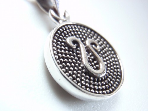 Leo Zodiac Sign 925 Sterling Silver Reversible Pendant Astrology | eBay