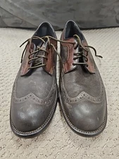 Johnston & Murphy 1850 Brown Leather Oxford Mens Size 11 M (A87)