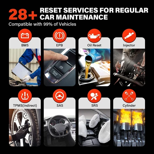 2023 Autel MaxiCOM MK808S Bidirectional Car Diagnostic Scanner Tool Key Coding image 13