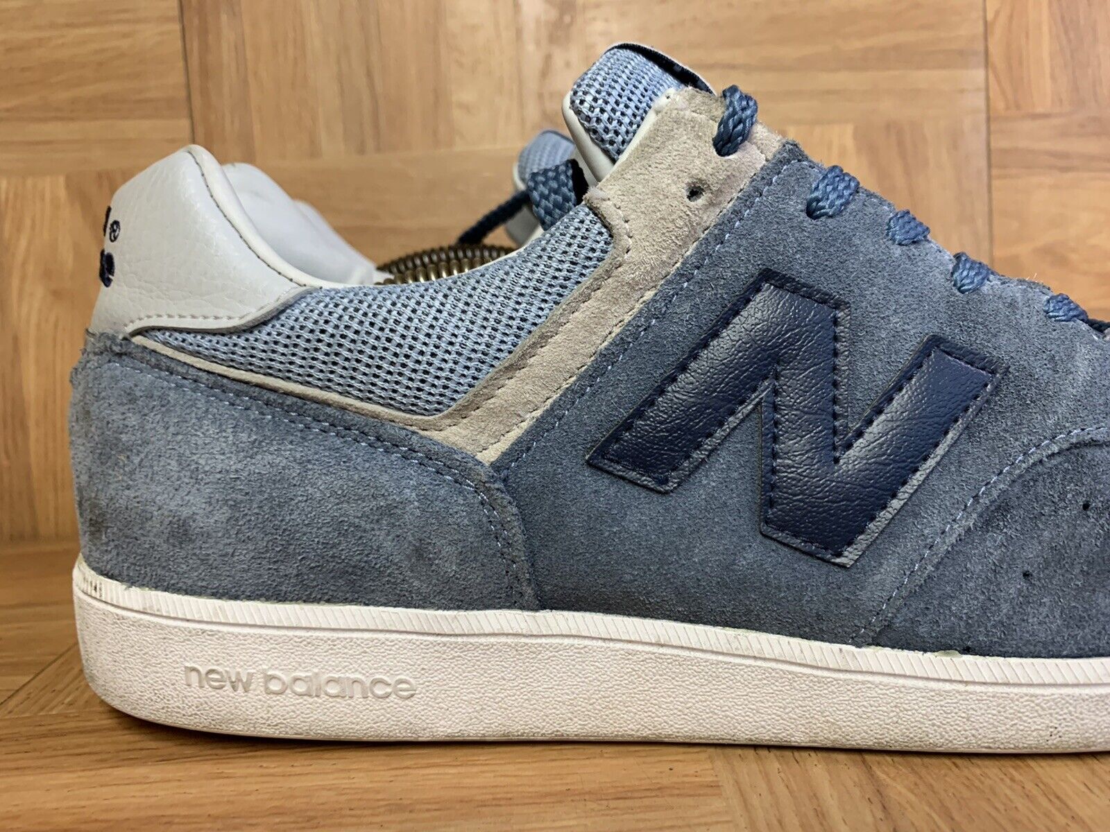RARE🔥 New Balance 576 CT576DBB Blue Suede Leather Sneakers Made 