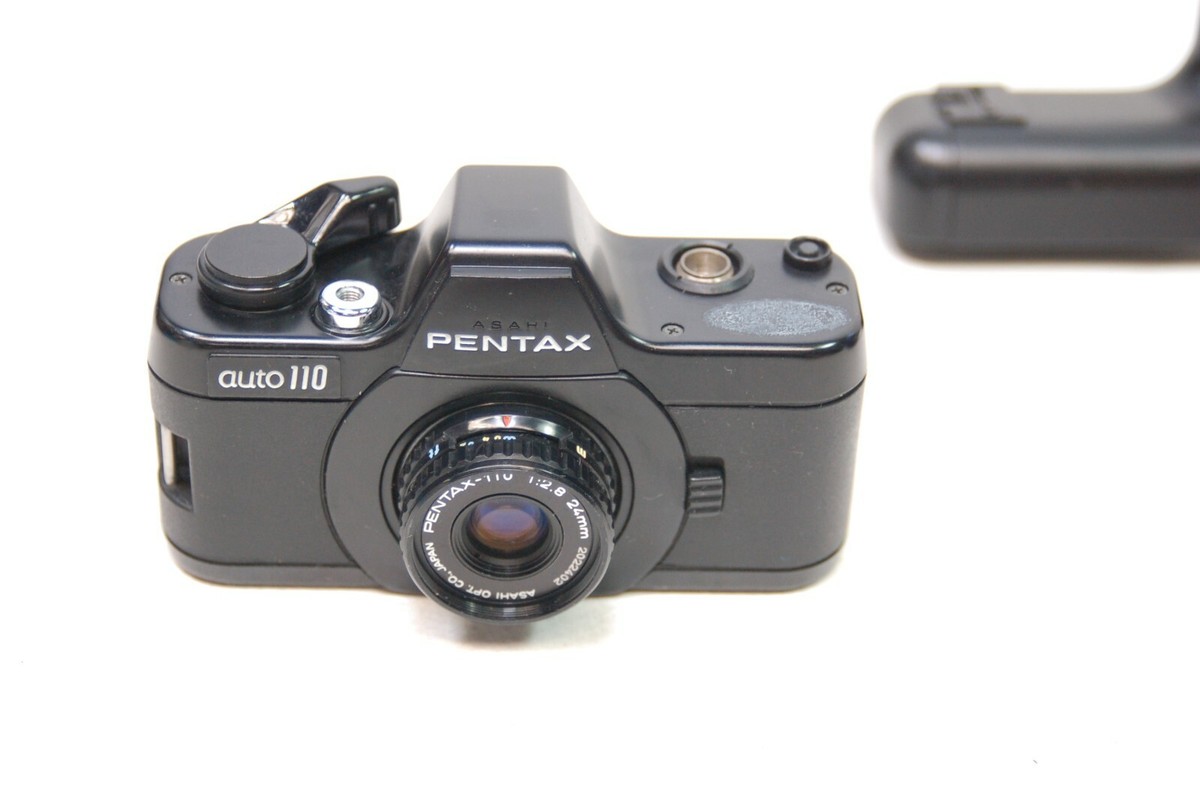 Pentax Auto 110 w/ 1:2.8 24mm Lens + Auto Drive From JAPAN | eBay