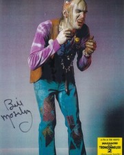 BILL MOSELEY signed autograph 20x25cm TEXAS CHAINSAW in person autograph COA