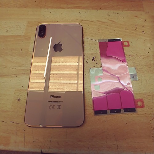 Chassis gold pour iPhone XS Max - - ITP Technologie