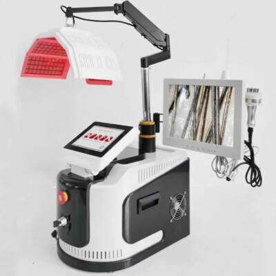 650nm Diode Laser Hair Regrowth Machine Spa Salon Anti Hair Removal Equipment