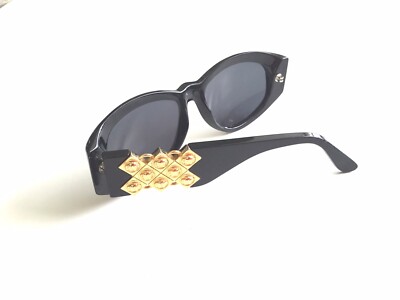 Gianni Versace Sunglasses Vintage 420/D Col. Black | eBay