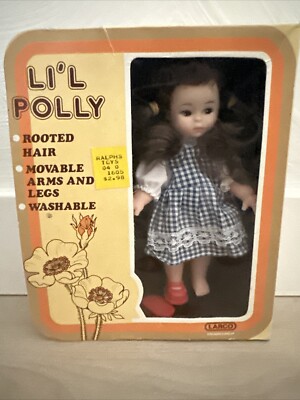 Vintage Doll Lil Polly Made By Larco