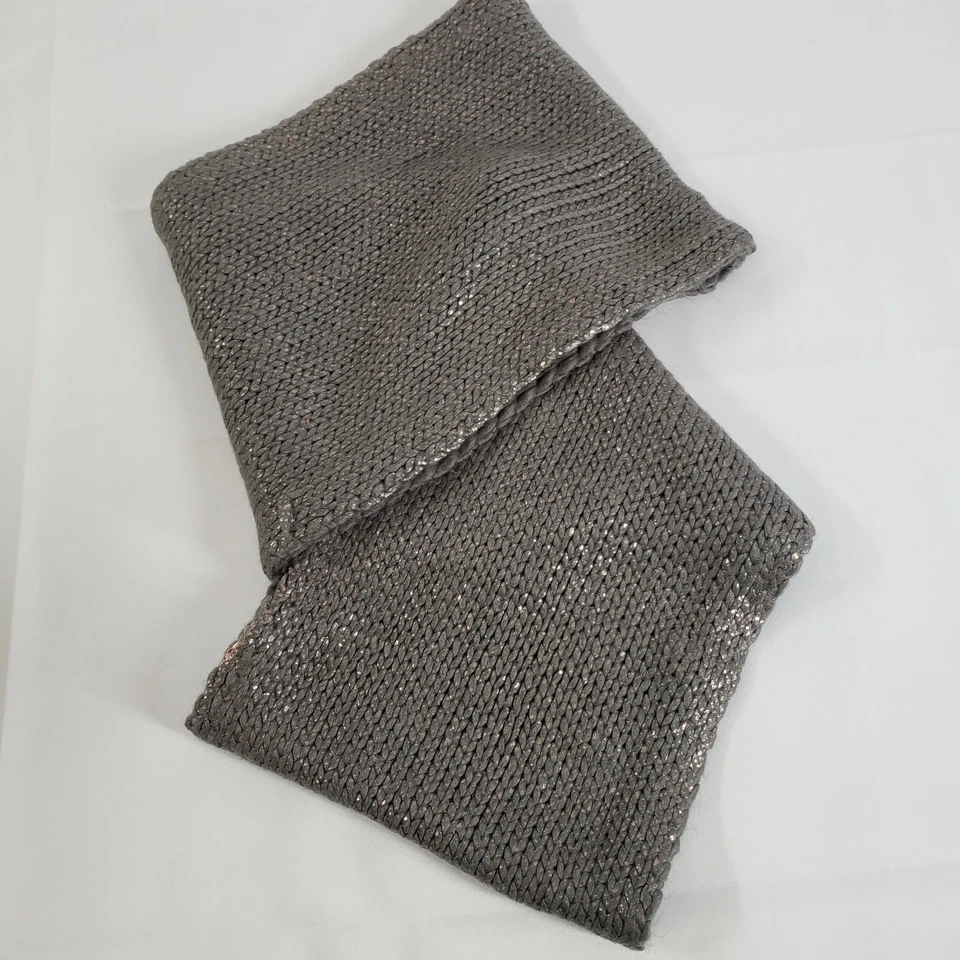 Коллекции восемнадцать женщин Infinity шарф один размер серый блестящий - Изображение 4 из 4