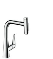 Hansgrohe SpüLtischmischer 220 Talis Select M51 Ausziehbrause 2Jet Chrom, 728240