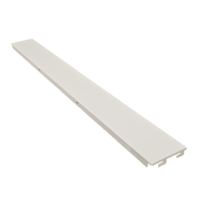 NEU Regal Rückwand glatt 100x10 cm cremeweiß L100 H10 für Eden Tegometall ITAB*