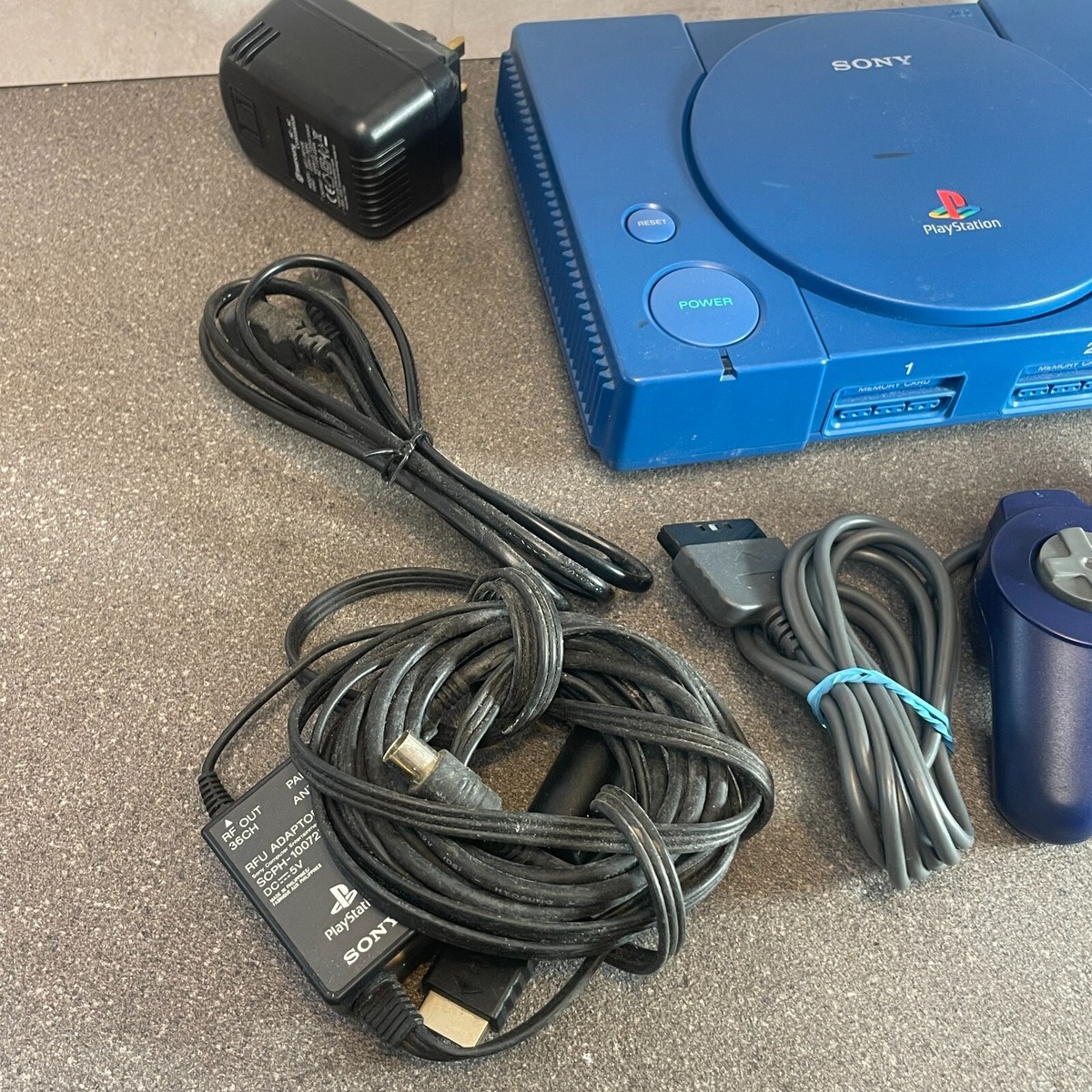 Sony Playstation 1 Debugging Station - DTL-H1102 - Blue - PSone