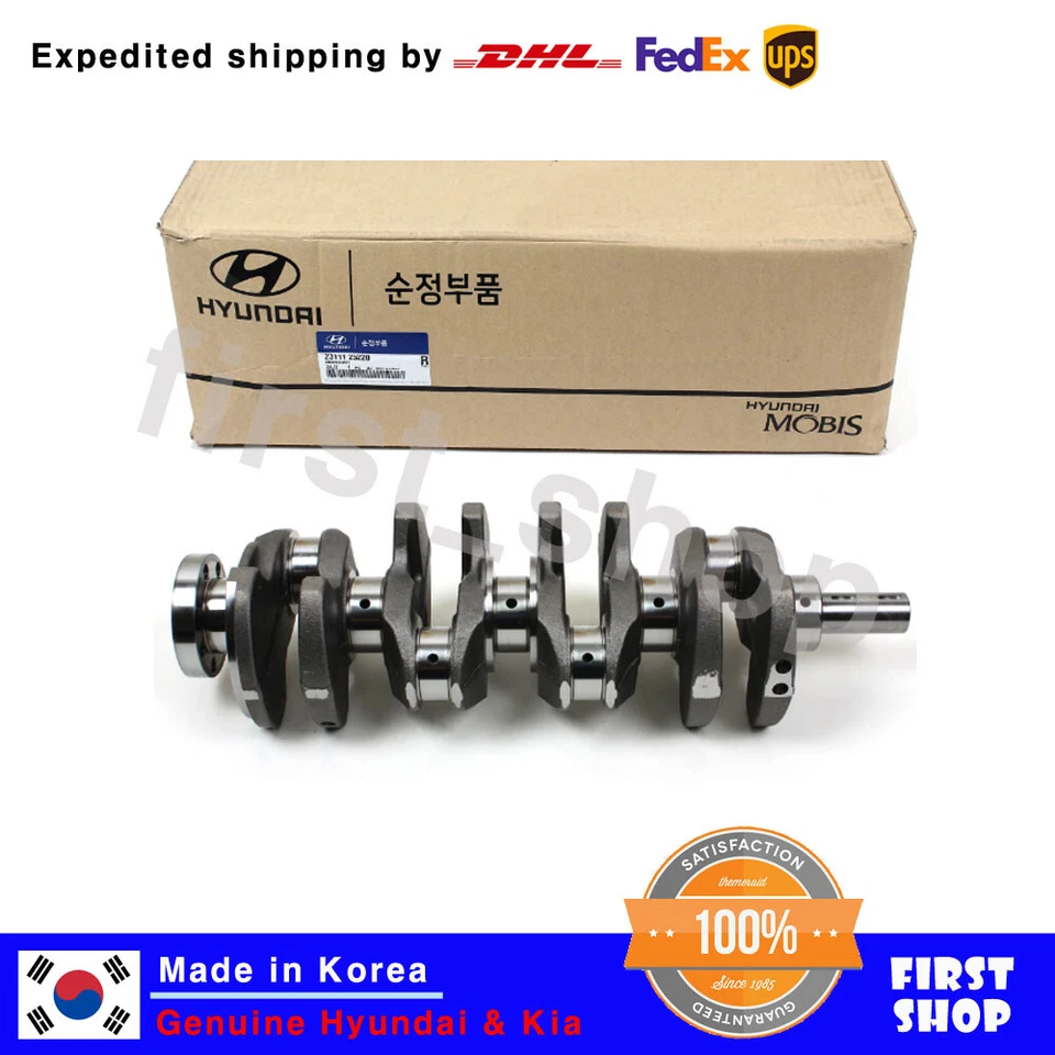 Conjunto de cigüeñal OEM 51RZ625F00 para Hyundai Sonata Kia Optima 2,4 L 2006-2012 Foto 2 de 2