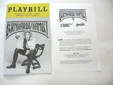 Broadway Playbill Bernhardt Hamlet Oct 2018 Performance Signed By Hands On Broadway Playbill Bernhardt Hamlet Oct 2018 Performance Signed By Hands On