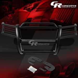 BLACK MILD STEEL FRONT BUMPER GRILLE/GRILL GUARD FOR 02-04 NISSAN